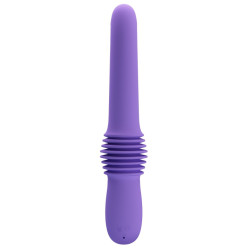 Pretty Love Gode avec poussée Pazuzu 15 x 3.5 cm Violet